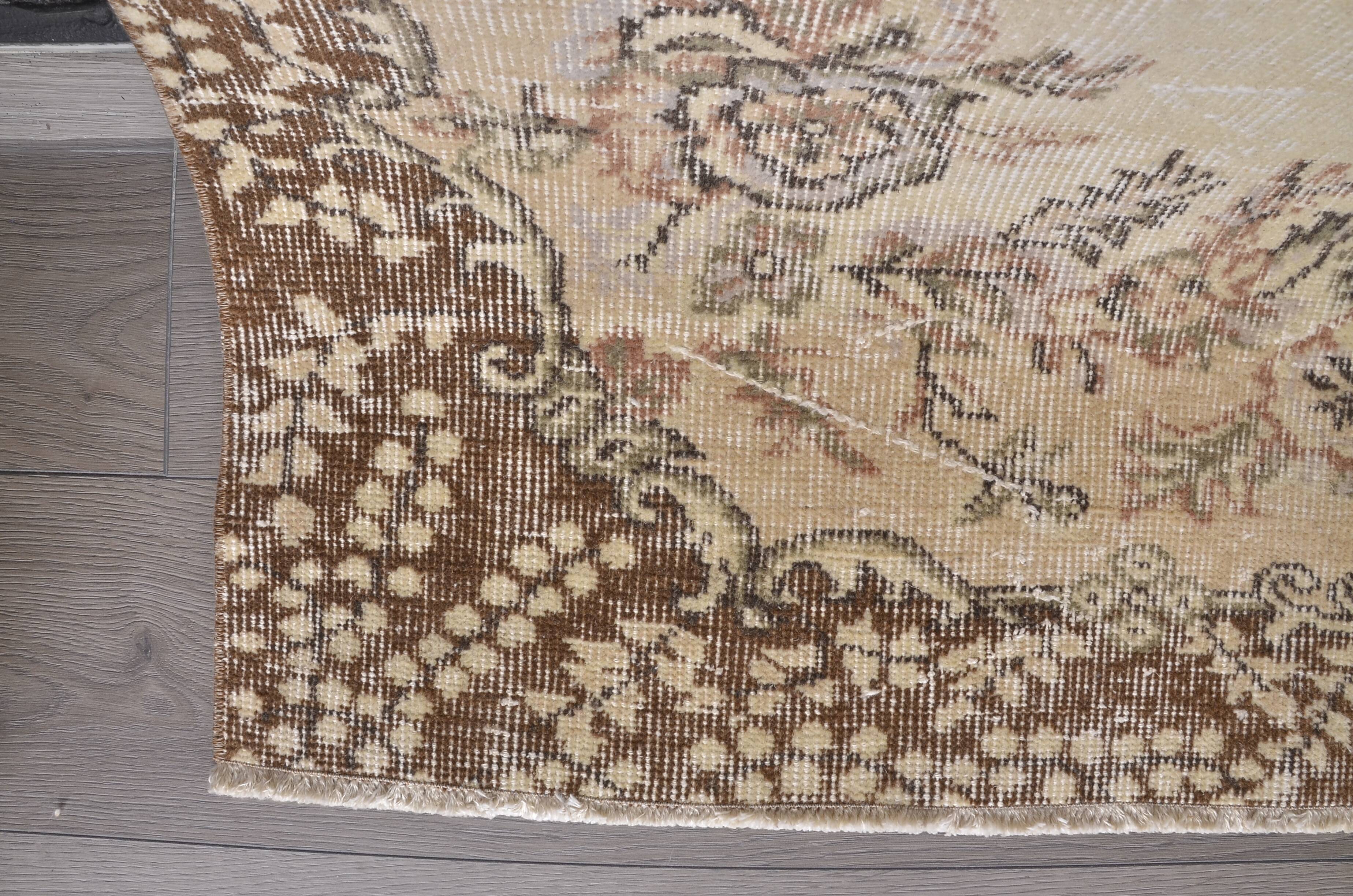 Oushak Anatolian Handknotted Rug sku1362