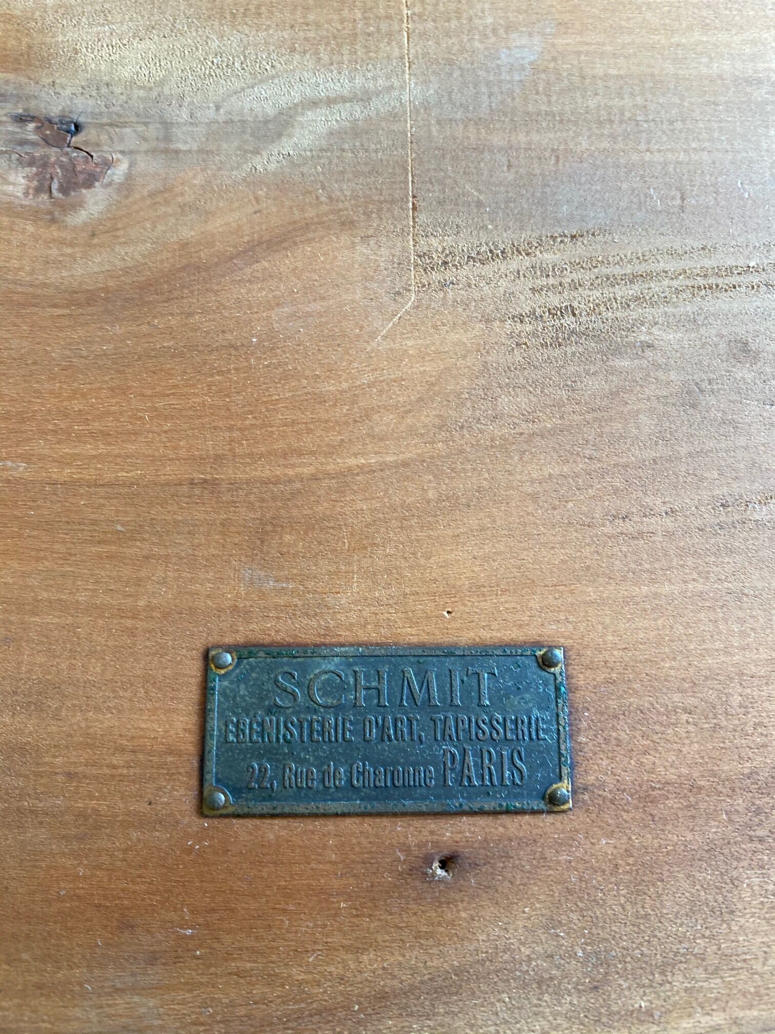 Fine yellow shelf XIXth