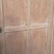 Parisian buffet 2 sliding doors raw wood oak