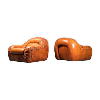 Pair of Capriccio armchairs by Georg Bighinello for Eurosalotto