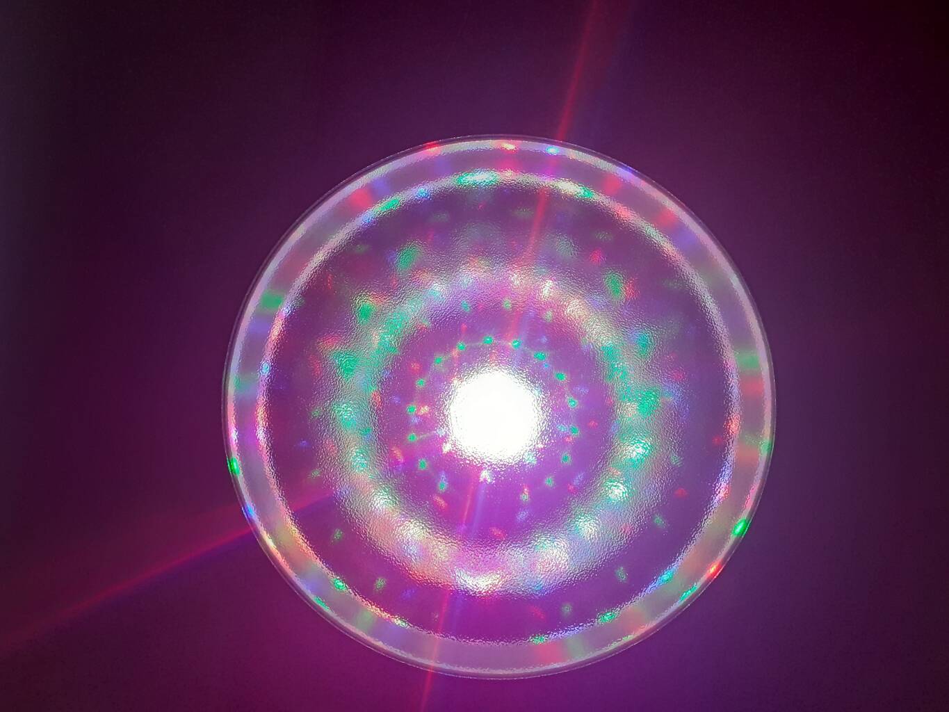 Illuminated coffee table from a nightclub, Tulip model, Space Age, Italy, 1970.