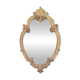Vintage Louis XV style gilded mirror