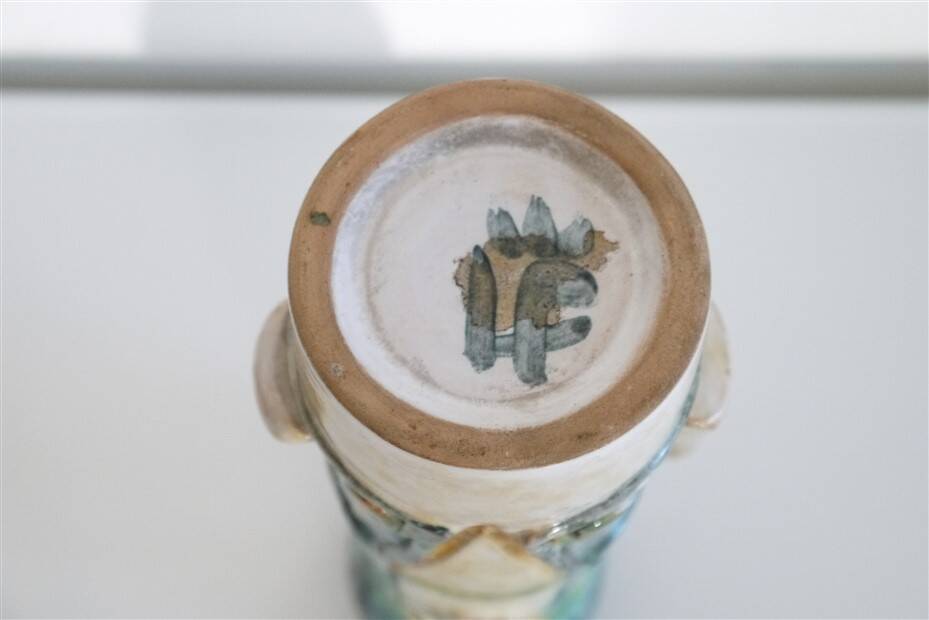 Vase anthropomorphe en ceramique 1960