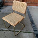 Mid-Century Modern Italian Marcel Breuer B32 Cesca Chair, 70s