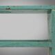 Small Industrial Mint-Colored Rack or Bookcase with 4 Shelves, Belgium 1920