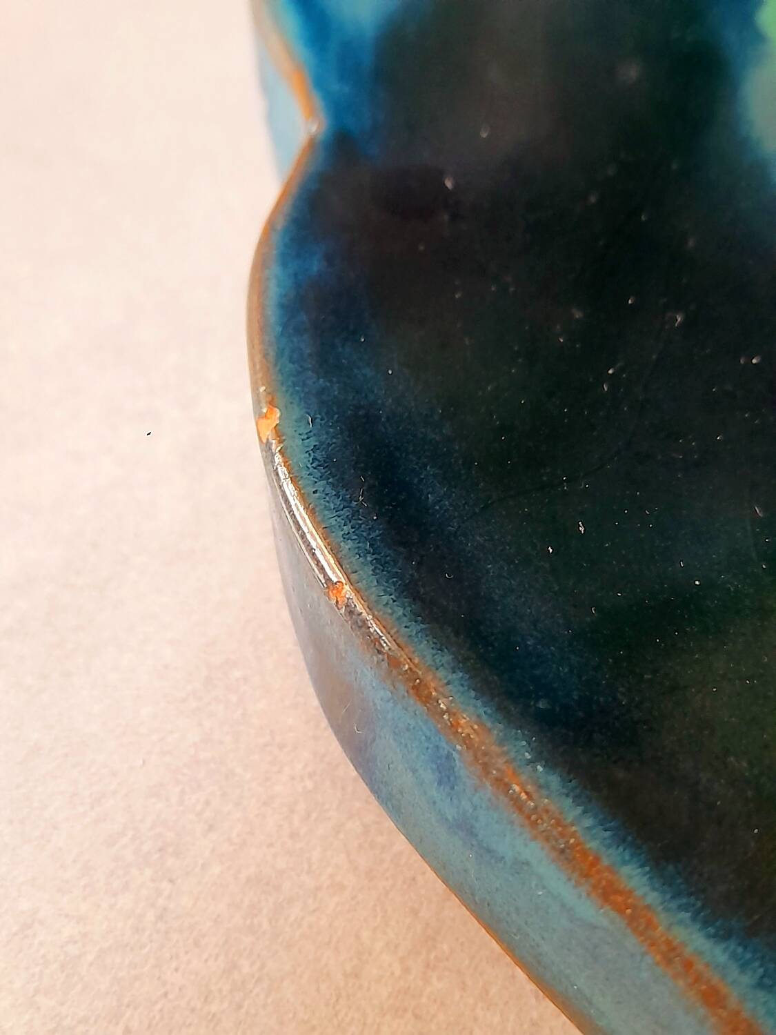 Handcrafted ceramic mirror