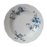 plates Bernardaud Limoges saint saens B & C blue vines