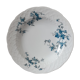 plates Bernardaud Limoges saint saens B & C blue vines