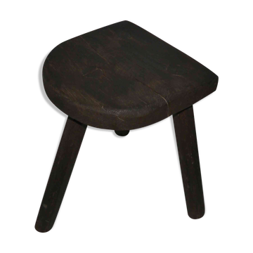 Tabouret ancien de traite