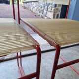 Giandomenico Belotti (1922-2004) - Set of 4 stackable chairs - Spaghetti model, Fly Lin edition