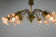 Emil Stejnar 6-flamming Chandelier, Austria, 1950s