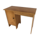 Art deco birch wood compact desk 1960