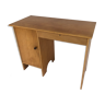 Art deco birch wood compact desk 1960