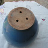 Blue ceramic pot