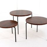 Round nesting tables 'Eindhoven' mid century