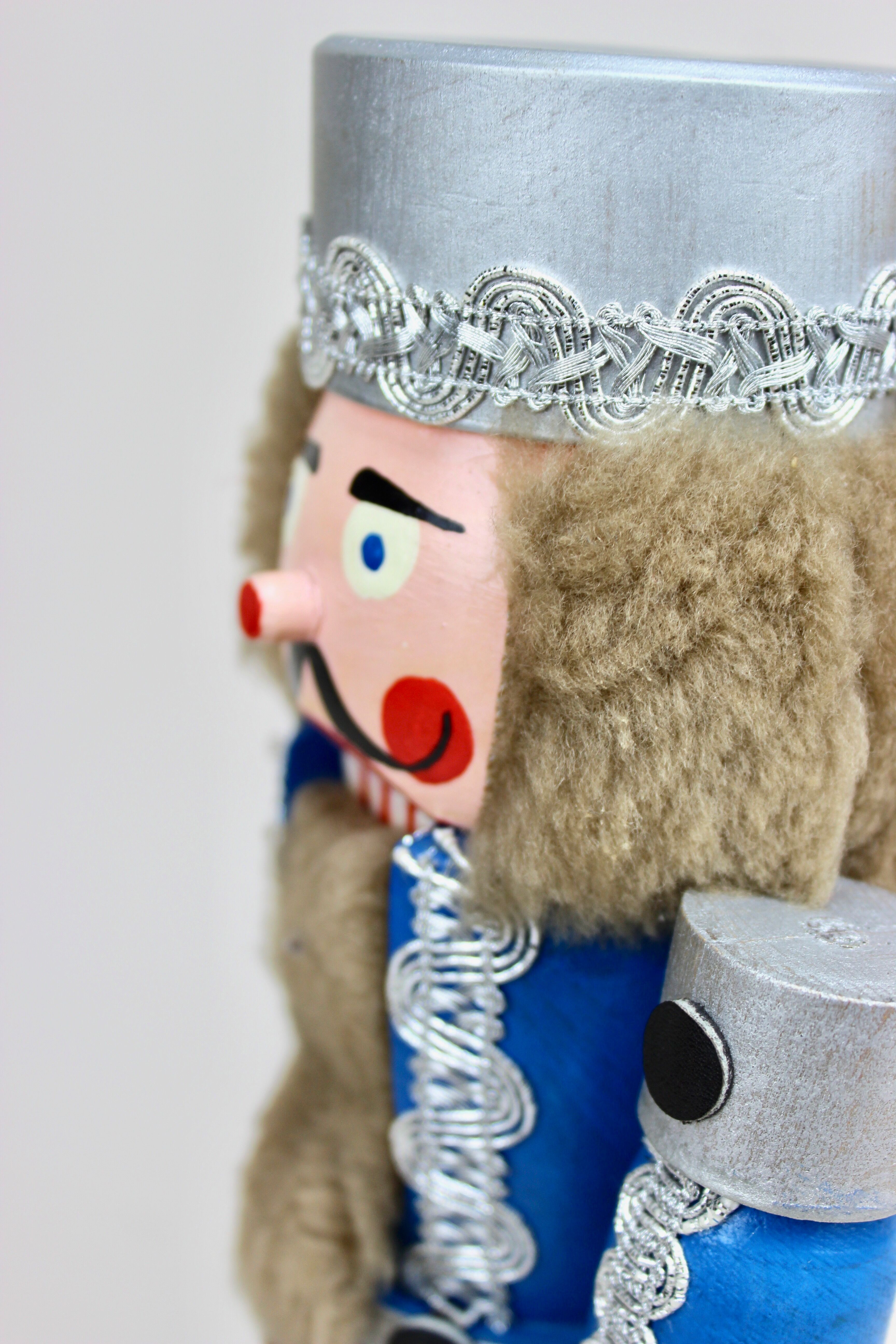 Vintage Nutcracker, Christmas decoration, Erzgebirge Germany