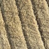 Moroccan Berber rug Beni Ouarain in beige wool