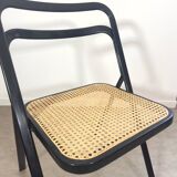 Giorgio Cattelan folding cane chair for Cidue