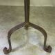 Pair of wrought iron candelabras