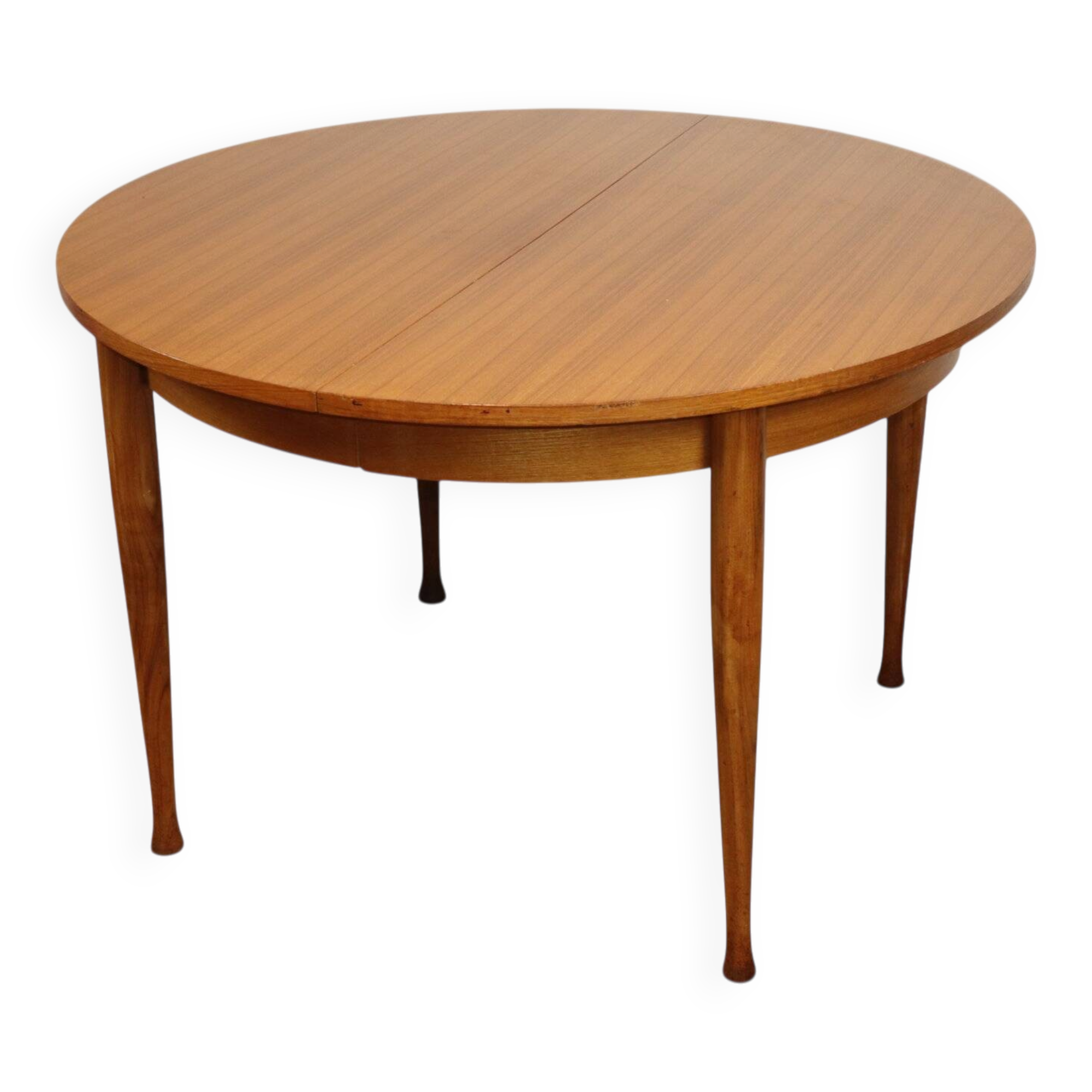 Table à manger extensible vintage en teck – années 1960