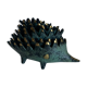 Vintage ashtrays 1950 hedgehogs by Walter Bosse for Hertha Baller