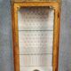 Louis XV style display case in rosewood and gilded bronze