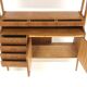 Secrétaire scandinave en teck, Suède, 1960