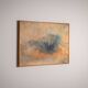 Abstract landscape painting by S. Martiny