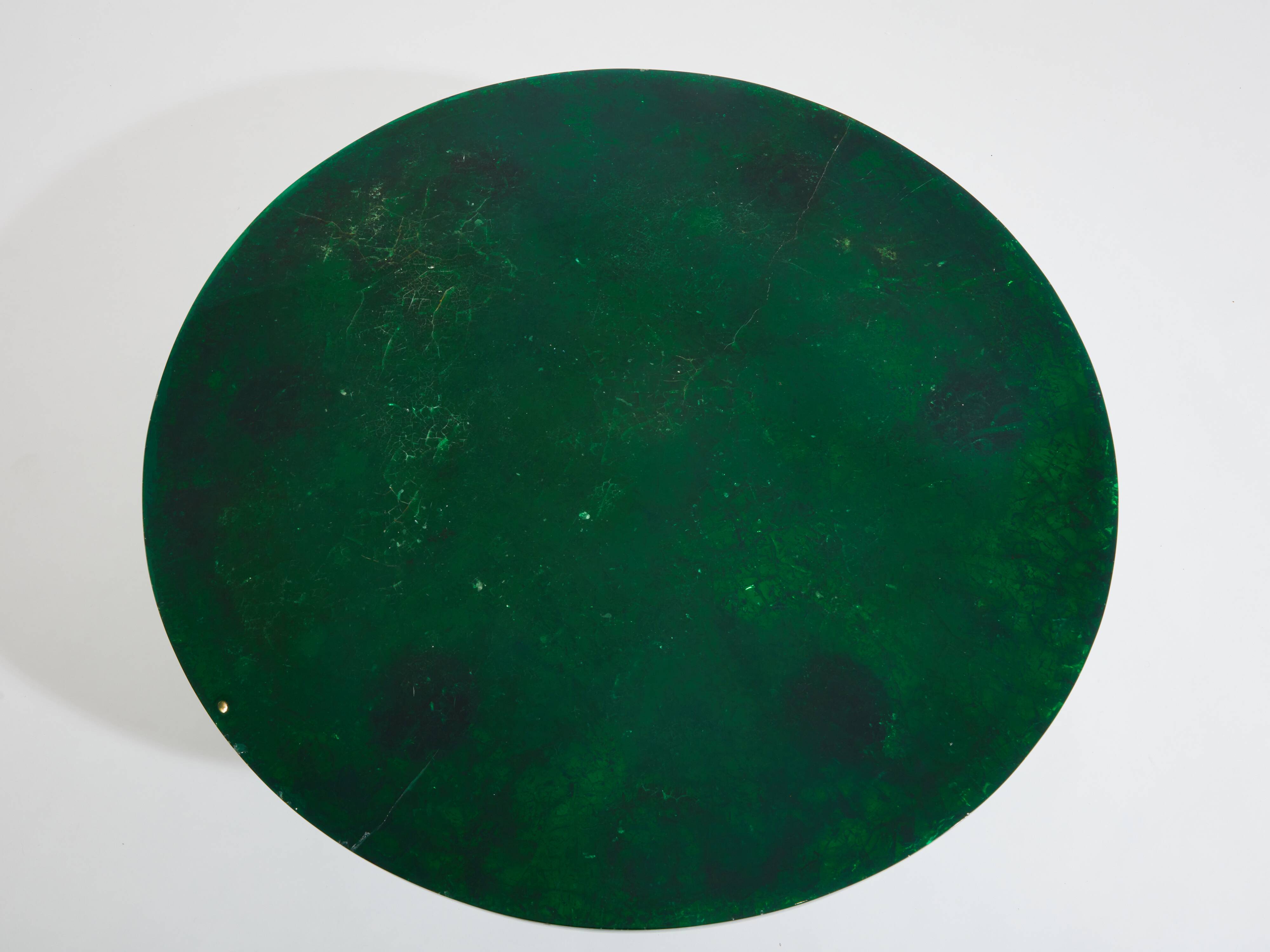 Marie-Claude De Fouquières coffee table fractal resin 1970