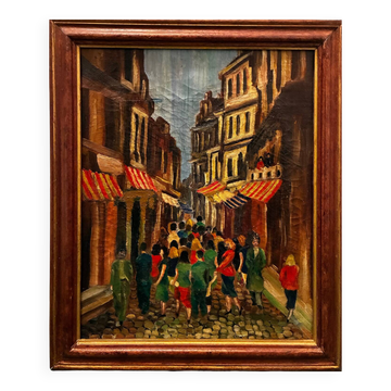 Painting of southern France in the 1960s