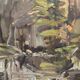 Original Swedish Oil on Panel – “Old Sawmill, Apelnäs Roasjö” by Gunnar Svensson – Dated 1962 – Vintage & Framed