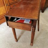 Abating side table, 19th century, solid mahogany