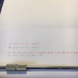 Olivetti typewriter, model Lettera 32