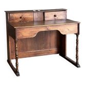 Old tiered counter desk, handcrafted from solid wood.