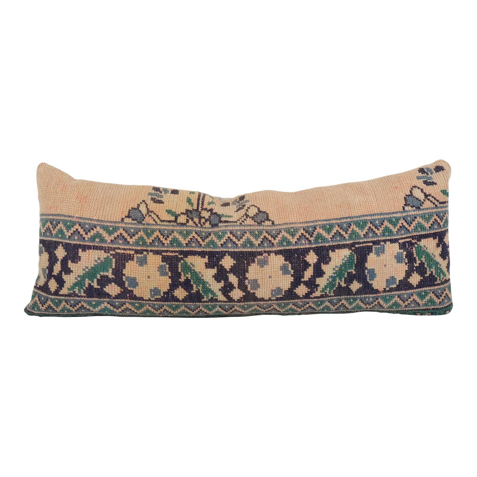 Vintage Turkish cushion cover 38x99 cm