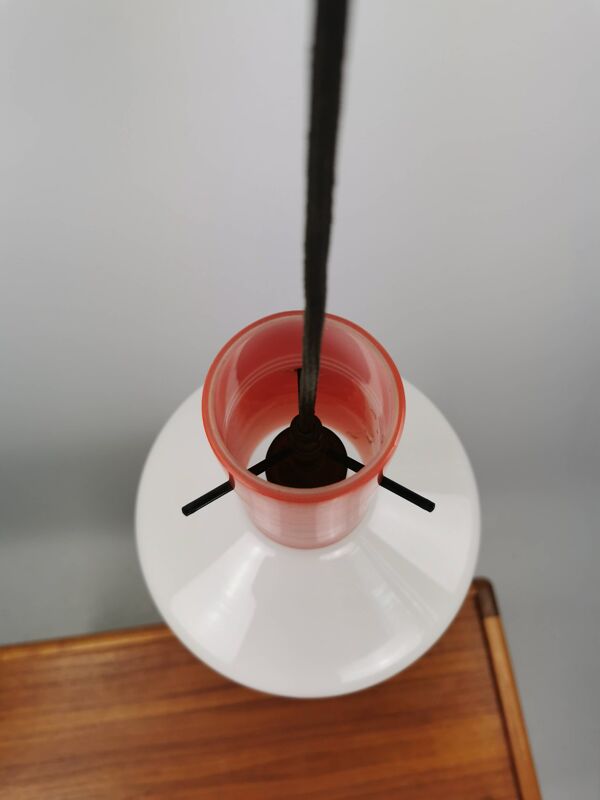Lampe à suspension italienne en verre par Targetti Sankey