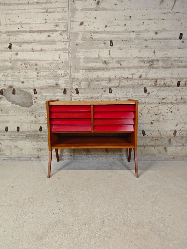 Buffet range vinyle vintage