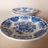 4 Ridgway "Windsor" English dessert plates