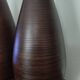 Pair of bamboo vases