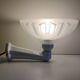 Art Deco wall light in porcelain and glass paste - 1930s/40s