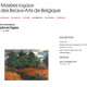 Impressionist painting, Robert Crommelynck " Landscape of Animated Fagne ", ca 1947