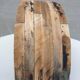 Half-moon arch transom in solid wood