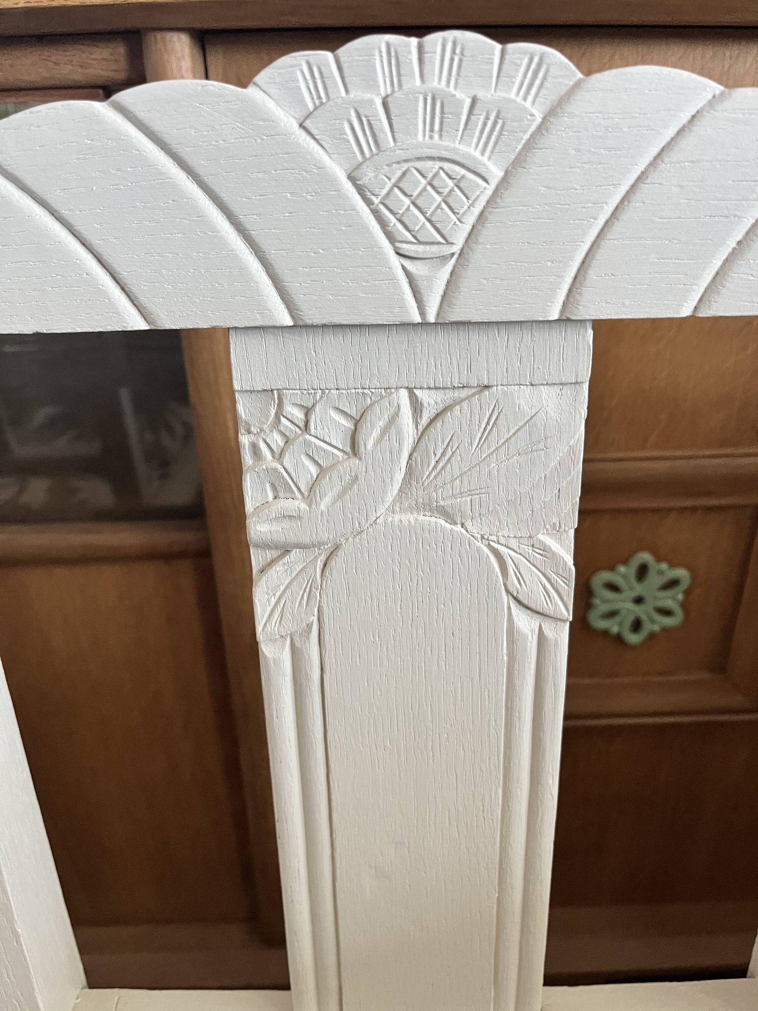 5 relooked antique chairs