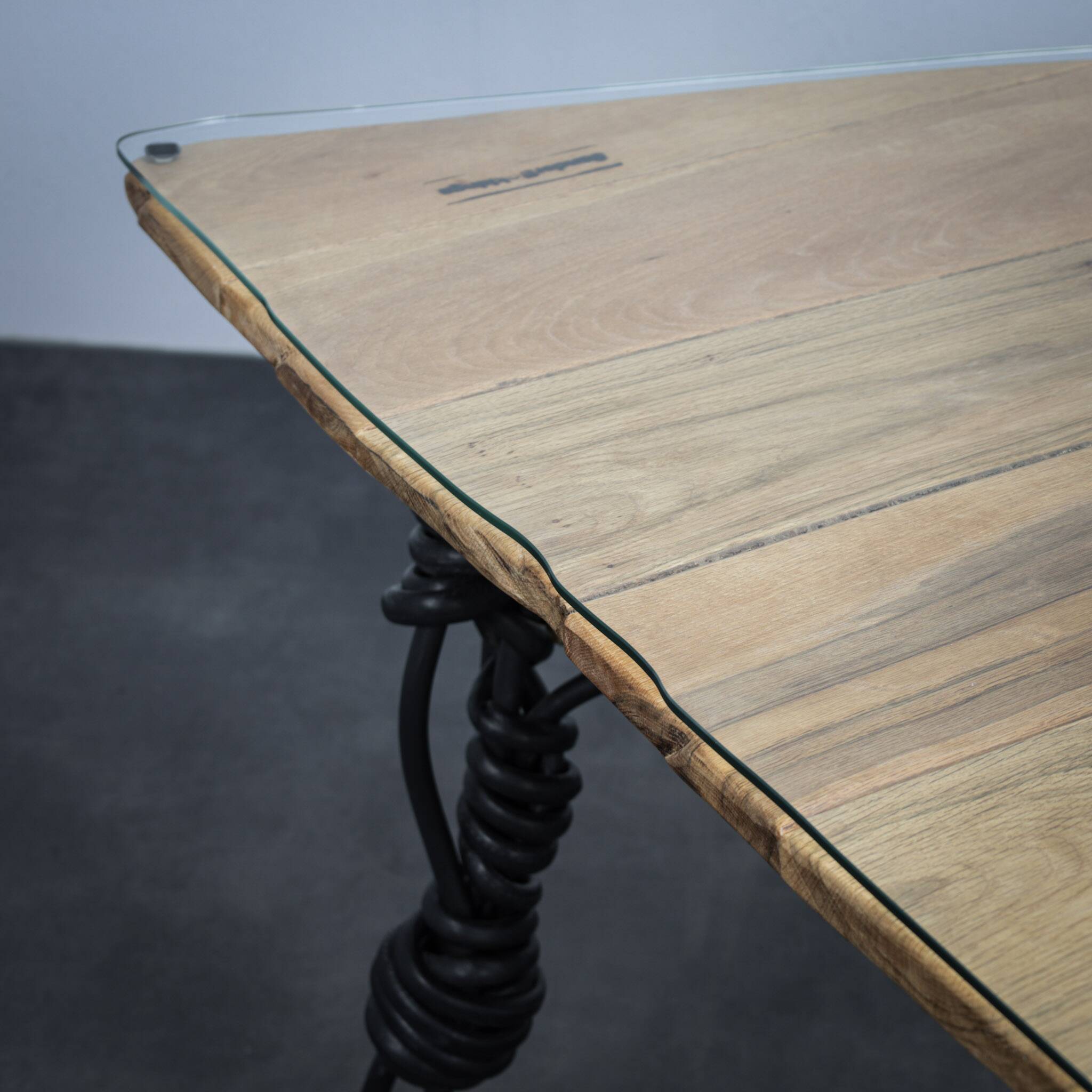 Hosepipe dining table by Sander Bokkinga for BOK, unique piece, 2020s