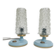 Set of 2 restored Gebr. Mölle night lights, 1960s
