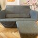 Sofa + Ottoman Facett by the Bouroullec brothers for Ligne Roset