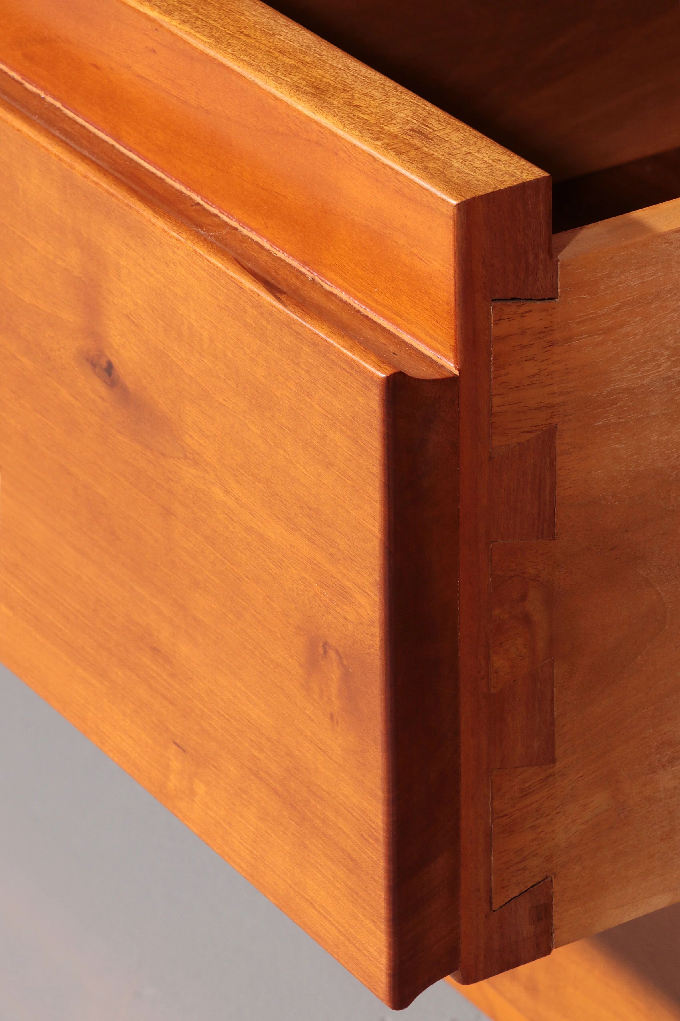 Torbecchia sideboard in walnut by Giovanni Michelucci for Poltronova, 1964