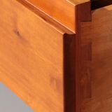 Torbecchia sideboard in walnut by Giovanni Michelucci for Poltronova, 1964