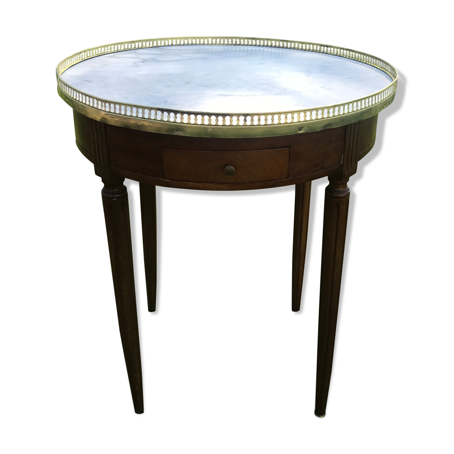 Table bouillotte Louis XVI 1900