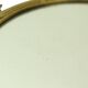 French Classic Brass Table Mirror Gold Baroque Style 34cm